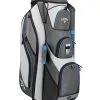 Callaway Forrester 19 Cart Bag - Silver/Titanium/Royal
