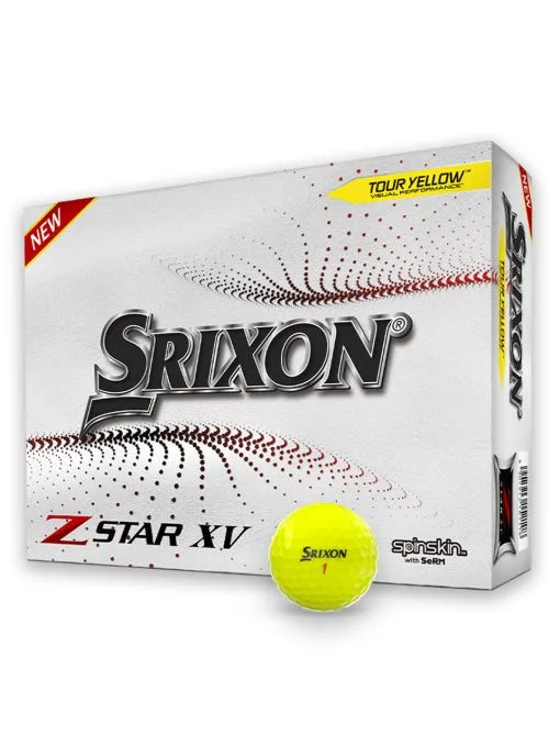 Srixon Z-Star XV Golf Balls - 1 Dozen Yellow 2021 -Deals Clearance Store ball zstar20xv20720dz20yell 1 59933.1667494790