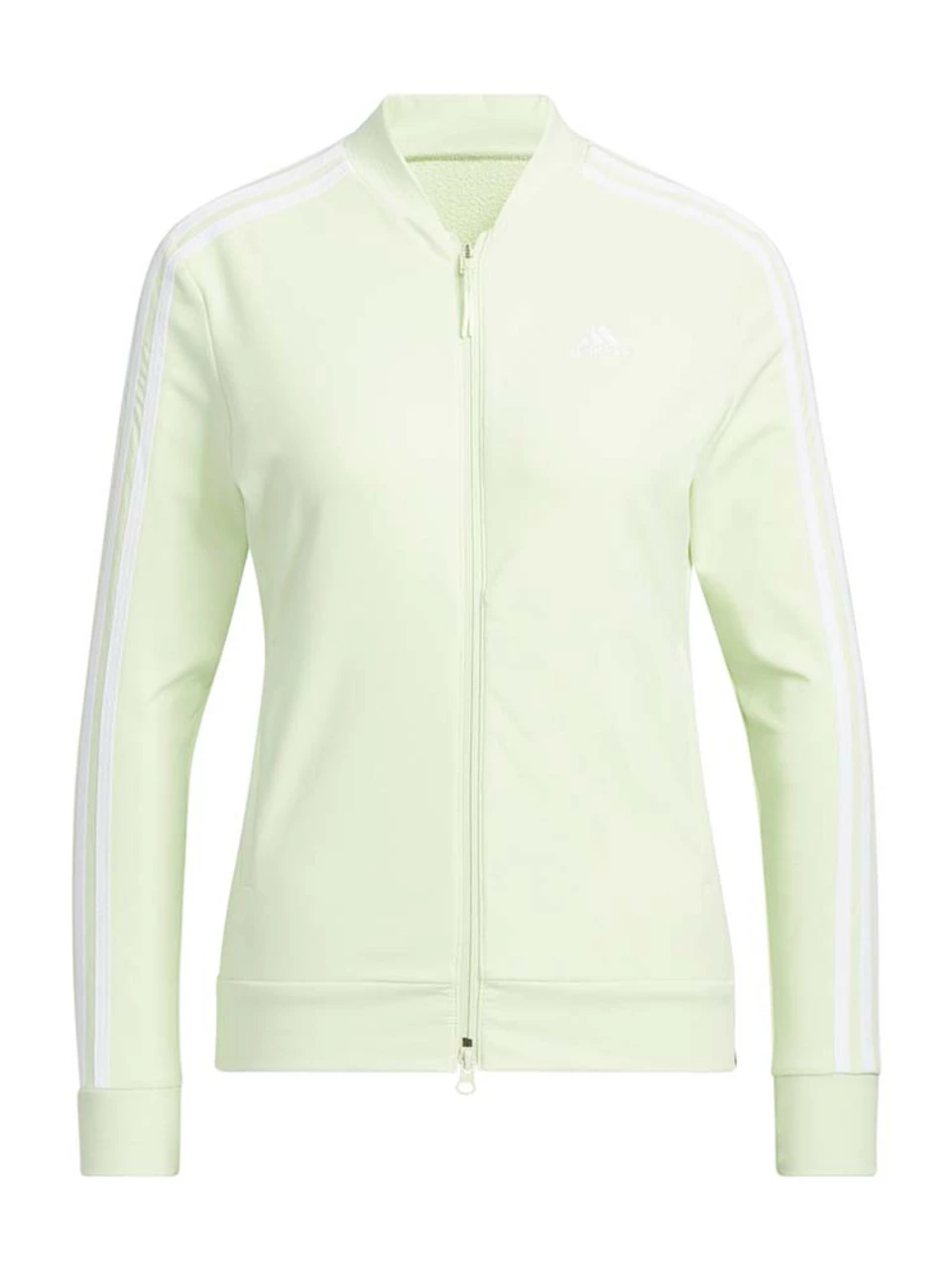 Adidas Women's 3-Stripes Jacket - Almost Lime 3 Adidas Women's 3-Stripes Jacket - Almost Lime