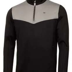 Calvin Klein Traverse Half-Zip - Grey/Black