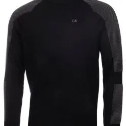 Calvin Klein Veleto Crew Sweater - Black
