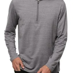 Travis Mathew Havasu Pullover - Sleet/Quiet Shade