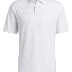 Adidas Go-To Camo-Print Polo Shirt - Grey One/White