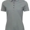 Calvin Klein W Performance Cotton Pique Polo - Sage