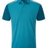 Ping Malvern Tailored Fit Polo - Scuba Blue/Deep Atlantic -Deals Clearance Store shirt pg220p0352520sbda20men20blue 1 72090.1667555566