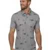 Travis Mathew Outfresh Polo - Heather Medium Grey -Deals Clearance Store shirt tr220summer20storm20men20grey 1 09650.1673316364