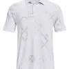 Under Armour Playoff 2.0 Graphic Polo - White/Halo Grey -Deals Clearance Store shirt ua22013270372014720men20grey 1 51837.1667504070