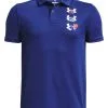 Under Armour JR Boys Performance Paradise Graphic Polo - Bauhaus Blue/White -Deals Clearance Store shirt ua22013736432045620jnr20blue 3 39546.1667504269