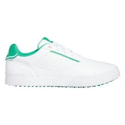 Adidas Retrocross Spikeless Golf Shoes - Ftwr White/Court Green/Ftwr White