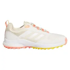 Adidas Women's Zoysia Golf Shoes - Chalk White/Zero Met./Sand Strata