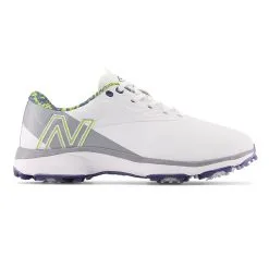 New Balance Fresh Foam X Defender (2E) Golf Shoes - White/Grey