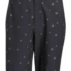 Adidas Ultimate365 Allover Print 9-Inch Shorts - Black/Grey Four