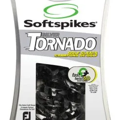 SoftSpikes Silver Tornado Golf Cleats Tour Lock